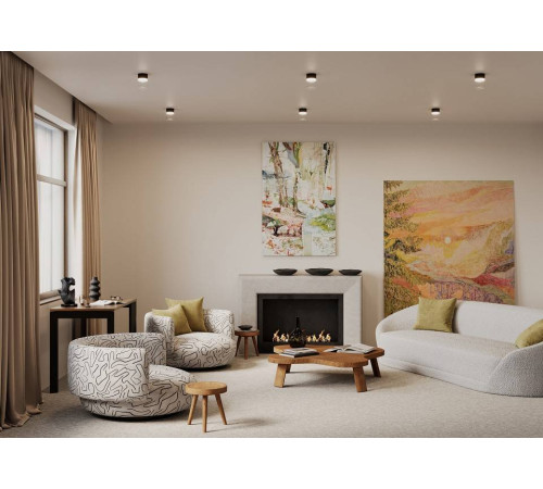 Накладной светильник Maytoni Glory C094CL-GX53-B