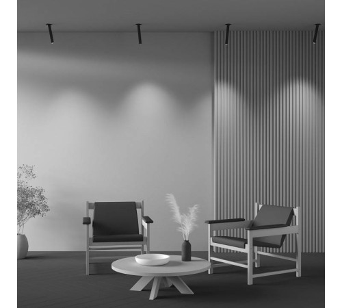 Встраиваемый светильник Maytoni Focus T C140TRS-L300-7W4K-B