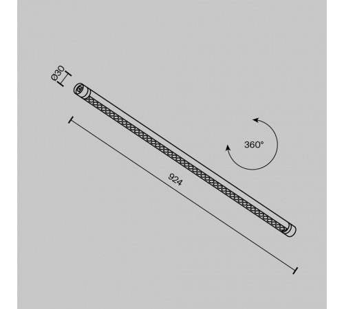 Модульный светильник Maytoni Points C149CL-L900-24W3K-B