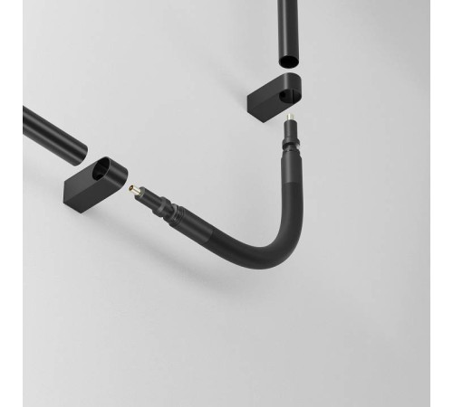 Соединитель угловой L-образный для модульных светильников Maytoni Accessories for system Axity CA005FC-B