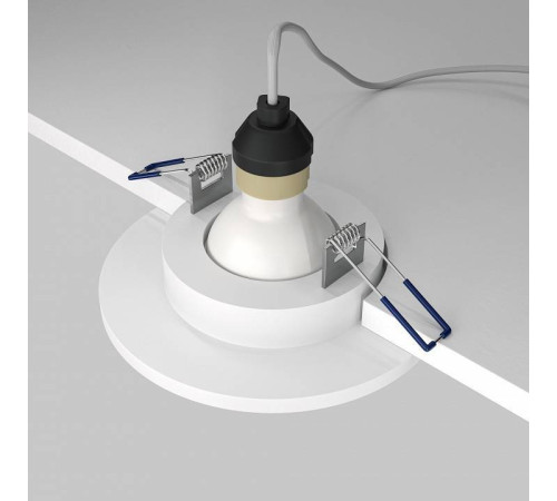 Встраиваемый светильник Maytoni Gyps Modern DL004-1-01-W-1