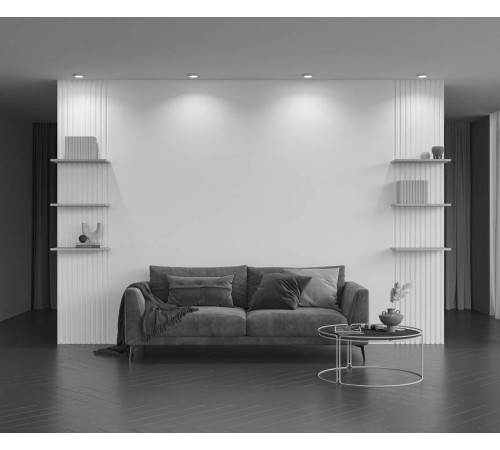 Встраиваемый светильник Maytoni Gyps Modern DL004-1-01-W-1