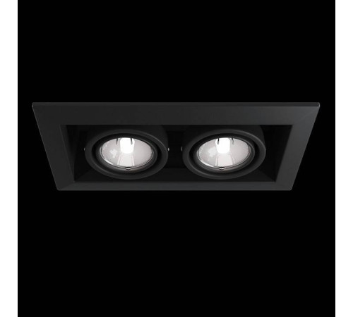 Встраиваемый светильник Maytoni Metal Modern DL008-2-02-B