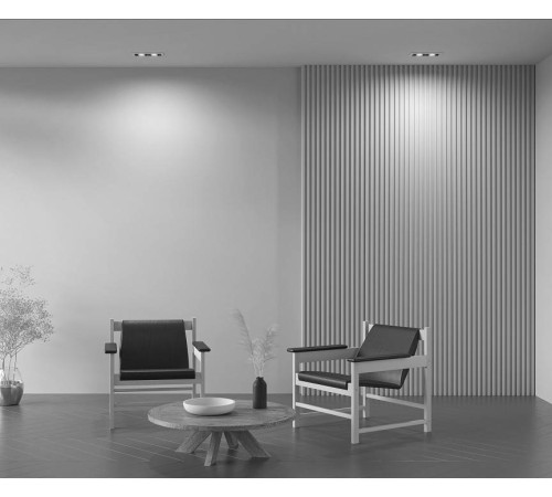 Встраиваемый светильник Maytoni Metal Modern DL008-2-02-W