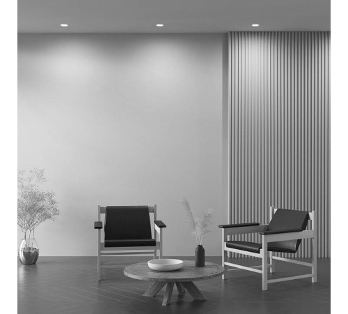 Встраиваемый светильник Maytoni Dot DL042-01-RD-B