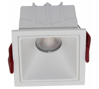 Встраиваемый светильник Maytoni Alfa DL043-01-10W3K-D-SQ-W