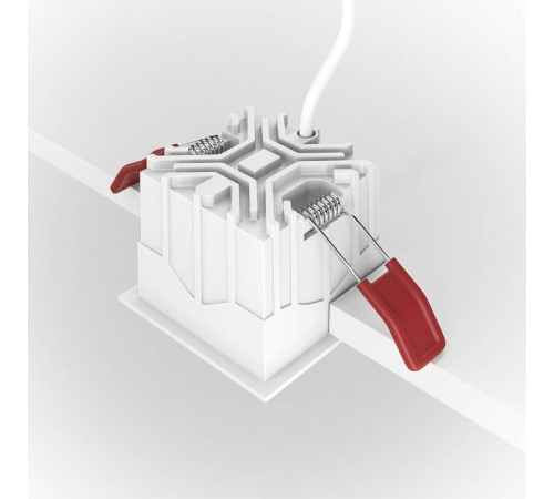 Встраиваемый светильник Maytoni Alfa DL043-01-10W3K-D-SQ-W