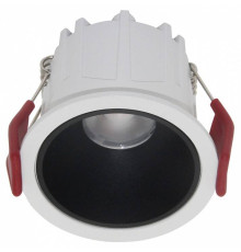 Встраиваемый светильник Maytoni Alfa 10 Вт 4000K круглый диммируемый DL043-01-10W4K-D-RD-WB