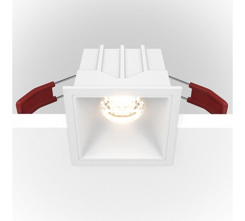 Встраиваемый светильник Maytoni Alfa DL043-01-10W4K-D-SQ-W