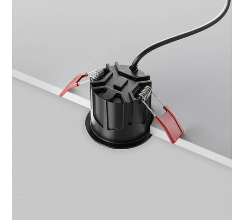 Встраиваемый светильник Maytoni Alfa LED DL043-01-10W4K-RD-B-1