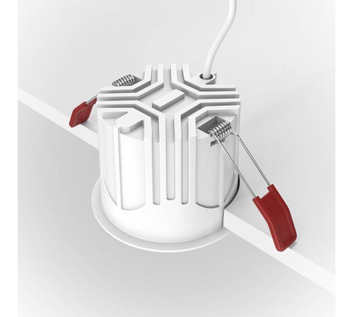 Встраиваемый светильник Maytoni Alfa 15 Вт 3000 K DL043-01-15W3K-RD-W