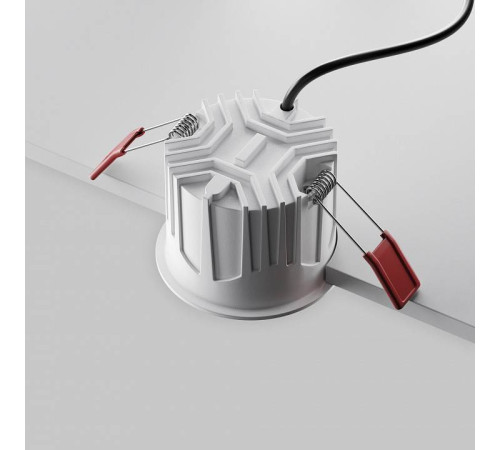 Встраиваемый светильник Maytoni Alfa LED DL043-01-15W4K-RD-W-1