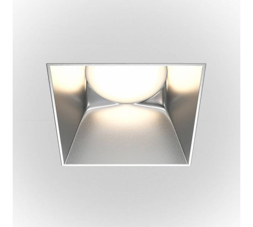 Встраиваемый светильник Maytoni Share DL051-01-GU10-SQ-WS