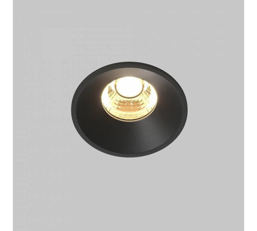 Встраиваемый светильник Maytoni Round DL058-7W2.7K-B