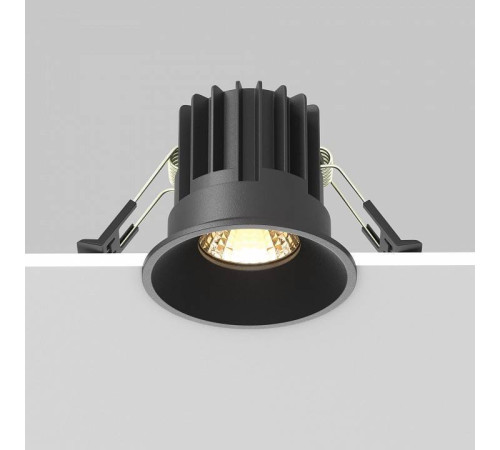 Встраиваемый светильник Maytoni Round DL058-7W2.7K-B