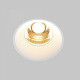 Встраиваемый светильник Maytoni Round DL058-7W2.7K-TRS-W