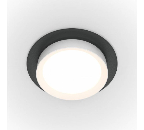 Встраиваемый светильник Maytoni Hoop DL086-GX53-RD-BW