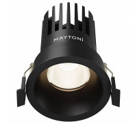 Встраиваемый светильник Maytoni Dip DL117-15W-4K-B