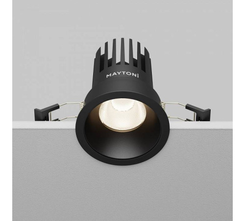 Встраиваемый светильник Maytoni Dip DL117-15W-4K-B