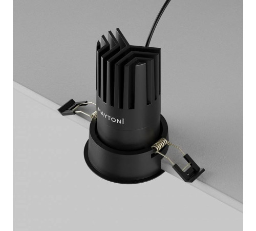 Встраиваемый светильник Maytoni Dip DL118-15W-2.7K-B