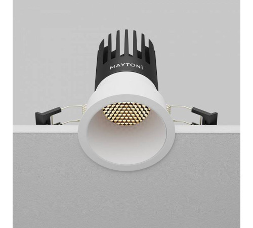 Встраиваемый светильник Maytoni Dip DL118-15W-2.7K-W