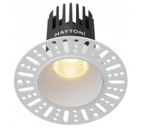 Встраиваемый светильник Maytoni  DL119-10W-2.7K-TRS-W