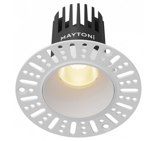 Встраиваемый светильник Maytoni DL119-10W-2.7K-TRS-W