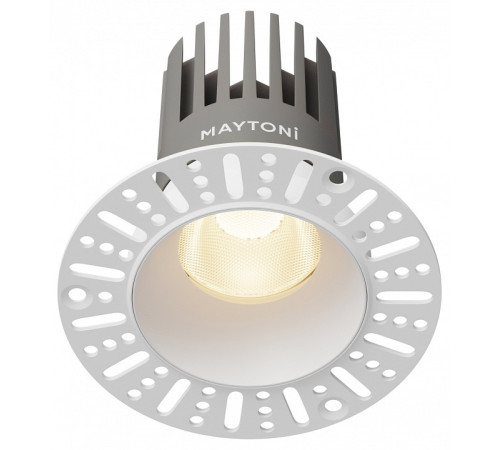 Встраиваемый светильник Maytoni Technical Dip DL121-15W-3K-TRS-W
