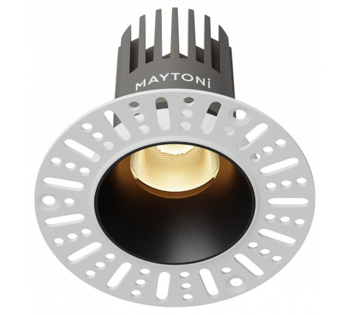 Встраиваемый светильник Maytoni DL124-10W-2.7K-TRS-B