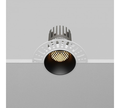 Встраиваемый светильник Maytoni DL124-10W-2.7K-TRS-B