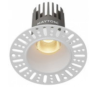 Встраиваемый светильник Maytoni  DL124-10W-2.7K-TRS-W