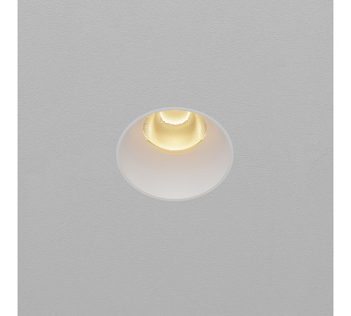 Встраиваемый светильник Maytoni DL124-10W-2.7K-TRS-W