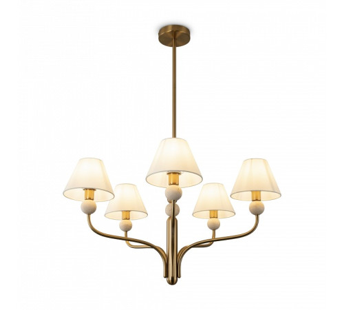 Люстра на штанге Freya Aurelia FR2058PL-05BS