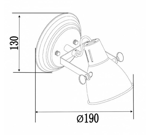 Спот Freya Ibbi FR4276-CW-01-B