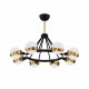 Подвесная люстра Freya Silvia 8 ламп FR5009PL-08B