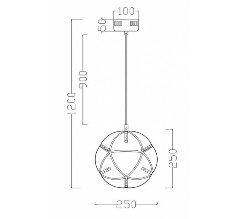 Подвесной светильник Freya Amber FR5099PL-L6CH