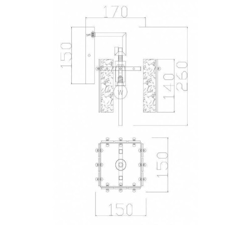 Бра Freya Basilica FR5166WL-01N