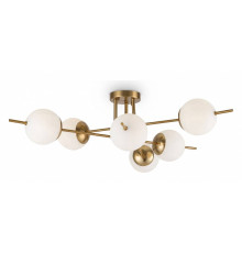 Люстра на штанге Freya Damask 6 ламп FR5205PL-06BS