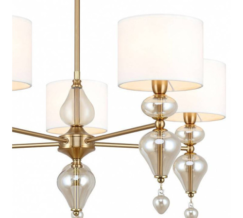 Люстра на штанге Freya Raise FR5369CL-05BS