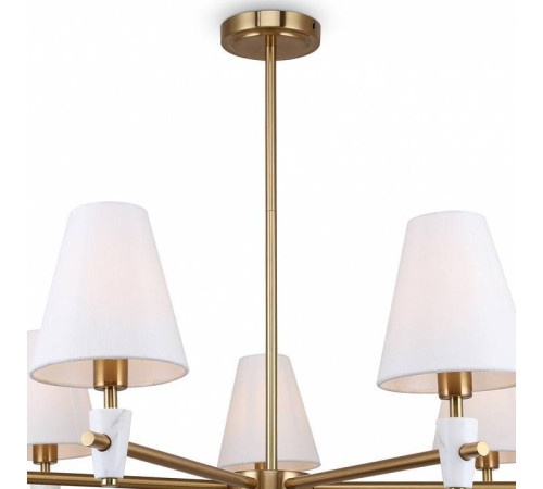 Люстра на штанге Freya Pietra FR5371CL-07BS