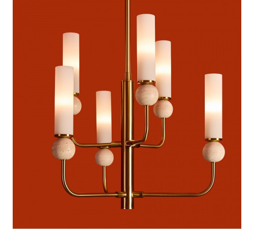 Люстра на штанге Freya Sunspot FR5482CL-06BS1