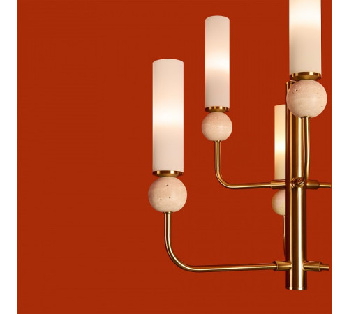 Люстра на штанге Freya Sunspot FR5482CL-06BS1