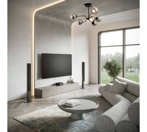 Люстра на штанге Freya Arch FR6178CL-L30B