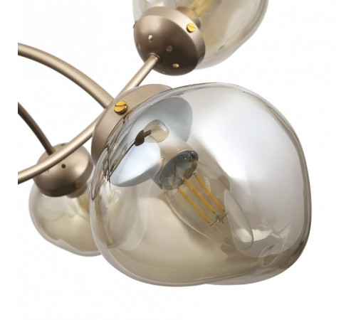 Люстра на штанге Freya FR8017PL-08MG