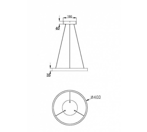 Подвесной светильник Maytoni Rim MOD058PL-L22WK