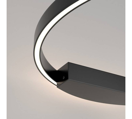 Накладной светильник Maytoni Halo MOD058WL-L35BK