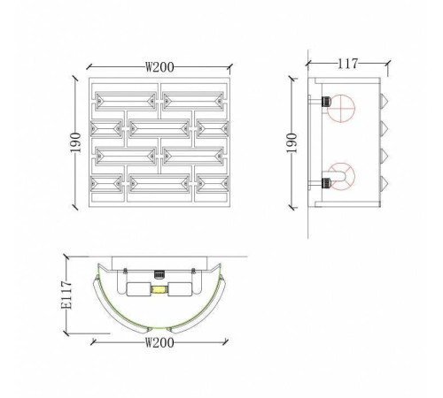 Бра Maytoni Frontera MOD067WL-01CH