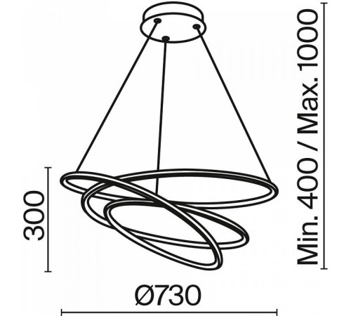 Подвесной светильник Maytoni Halo MOD100PL-L88WK1
