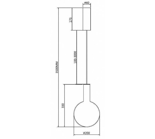 Подвесной светильник Maytoni Nebula MOD182PL-L4CG3K