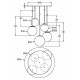 Подвесной светильник Maytoni Basic form 5xG9 MOD321PL-05G1